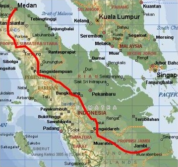Percurso Sumatra 81