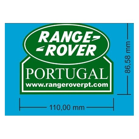 Autocolante Exterior Range Rover Portugal